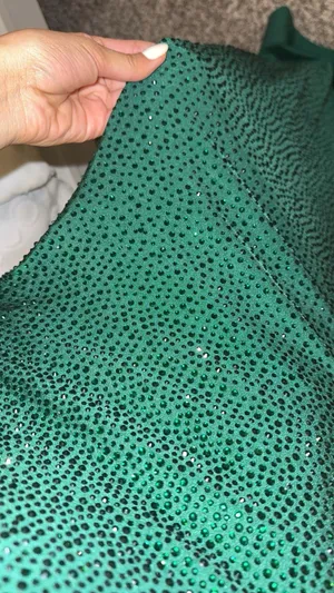 Sherri Hill Dress Prom Emerald Green thumbnail 3