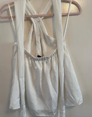 DO+BE Elegant White Women's Top thumbnail 1
