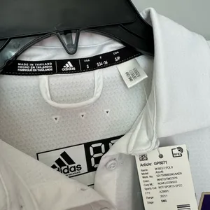 Adidas Washington Huskies white polo size S‎ thumbnail 3