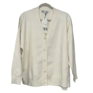 Zara Oversized V-neck Off-White
Cardigan(Size Small) thumbnail 5
