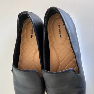 Birdies‎ The Swift Black Leather Slip On Sneakers thumbnail 6