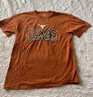 texas longhorns shirt Orange Size L thumbnail 1