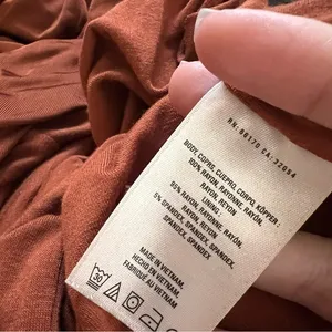 MAEVE‎ NWT Cowneck Enchantment Jumpsuit in Copper Rust Orange Size XS thumbnail 11