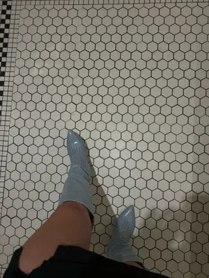 Lulus Blue Snakeskin Boots thumbnail 2