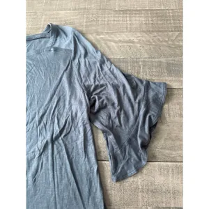 Loft Women's Gray 1/4 sleeve‎ Blouse Size XL thumbnail 4