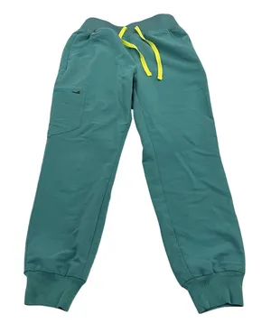 FIGS Zamora High-Rise Jogger Scrub Pant in Cactus Size Small Petite thumbnail 1