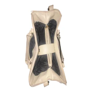 Steve Madden Elegant Gold and Cream Handbag thumbnail 8