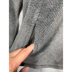 Patagonia Womens L Re-Tool Snap-T‎ Fleece Pullover Grey Mint Green thumbnail 5
