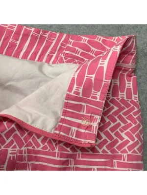 Women's Lilly Pulitzer 78399 Pink & White SKORT Size 10 Shirt Shorts Feminine thumbnail 8