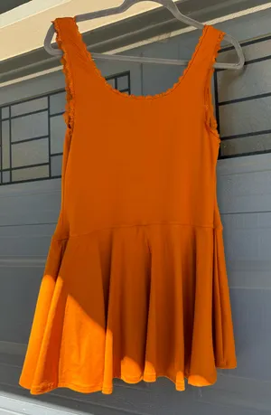 Burnt Orange Wild Fable Dress thumbnail 2