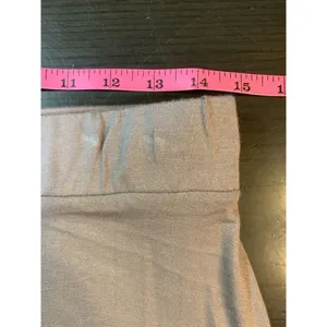 Lock & Love Neutral Long Maxi Skirt Size Large Pull On Elastic Waistband Minimal thumbnail 7