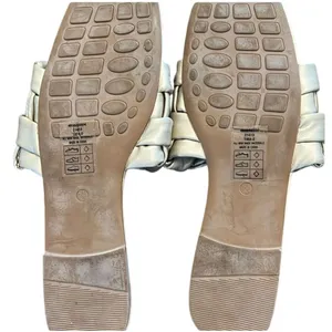 Pierre Dumas‎ Women's Gold Braided Slide Sandals Size 7.5 Casual Summer thumbnail 6