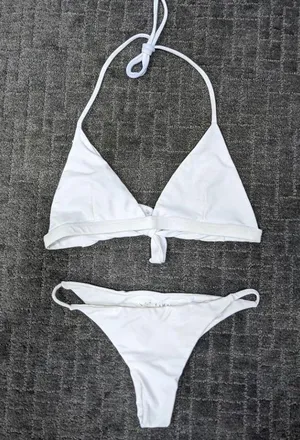 Salt And Coco Bikini Set White thumbnail 3