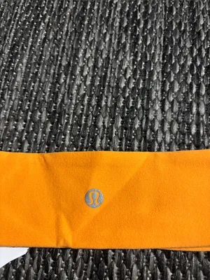 Lululemon Fly Away Tamer Headband NEW Tiger Orange thumbnail 4