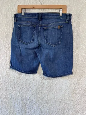 Joe’s Jeans Women’s Denim Jean Shorts Size 28 Stretch Blue thumbnail 2