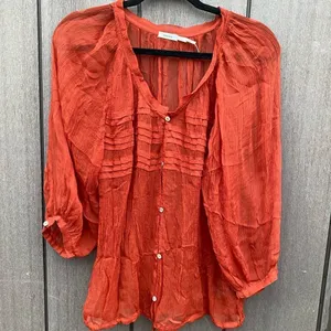 Kimchi Blue Sheer Top thumbnail 8