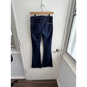 Hudson Mia‎ 5 Pocket Mid Rise Flare Jeans 25 boho flattering layered retro modal thumbnail 3