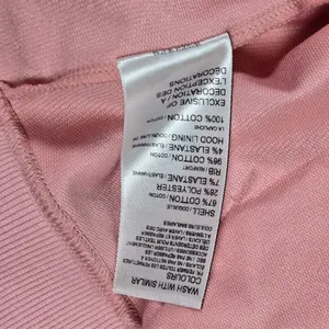 Puma Pink Script Logo Zip Up‎ Hoodie Sweatshirt Women's Medium thumbnail 6