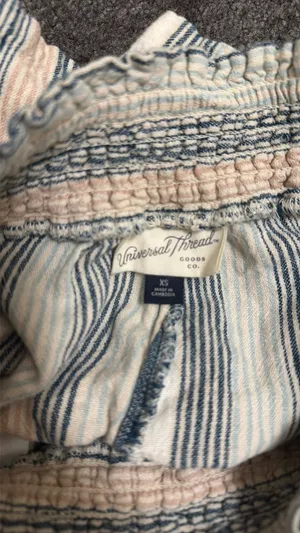 Striped Summer Linen Short thumbnail 2