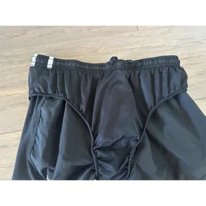 Nike Black and White Dri-FIT Tempo Running Shorts - Size Small thumbnail 7