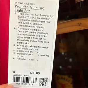 lululemon athletica Pink Wunder Train Leggings Vibrant 25 in thumbnail 6
