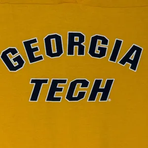 U-Trau Georgia Tech Yellow XL T-Shirt NWT thumbnail 3