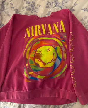 Urban Outfitters Nirvana Crewneck Oversized thumbnail 1
