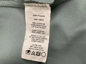 Show Me Your Mumu Verona Cowl Dress Size L Silver Sage Green Luxe Satin Slip Gown thumbnail 6