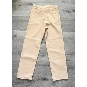 Aritzia Wilfred Free 00 Straight Leg Twill Pants Beige thumbnail 3