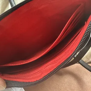 Hobo International Leather Low Profile Crossbody Bag Cellphone Pocket Some Wear thumbnail 8