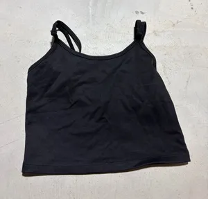Balance athletica Women’s Black Strappy Crop Tank Top small thumbnail 1
