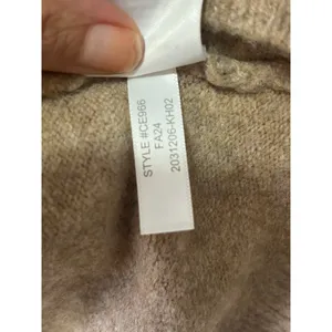 J.Crew Extra Soft Yarn Sweater Wool Brown Collared Pullover Preppy Quiet Luxury thumbnail 10