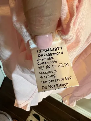Commence Sleeveless Cotton & Linen Pleated summer Long Dress Pink thumbnail 8