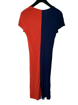 Tory Burch colorblock dress women's size small thumbnail 4