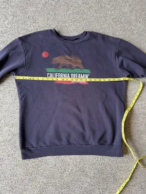 Jack's Surfboard California Dreaming Crewneck‎ Sweatshirt Navy Size Large thumbnail 6