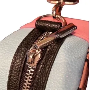 Steve Madden Color-block Pink & Brown Crossbody Bag thumbnail 6