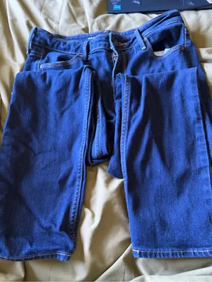 Old Navy women’s Dark Blue Straight Jeans Size 8 short thumbnail 2