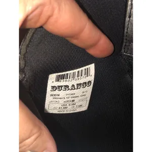 Durango Silver Western Boots Womens Size 9.5 Embroidered Vegan Cowgirl FLAW thumbnail 11