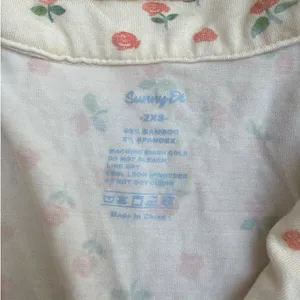 Sunny De PJ Set Snug & Cozy Size XXS Butter Peach & Green Frosted Petal thumbnail 4