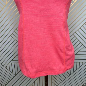 Lululemon Run For Gold Tank Heather Electric Coral‎ thumbnail 2