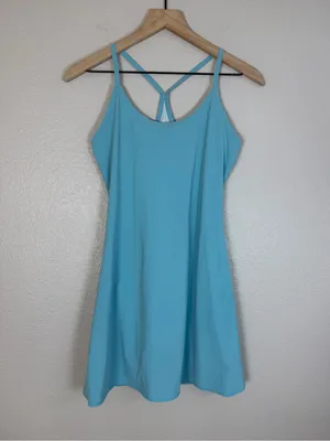 Outdoor Voices The Exercise Dress XS in Tahoe Blue $70 thumbnail 3
