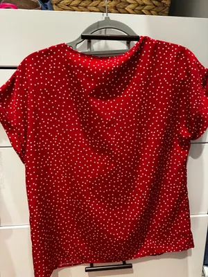 Cherry Chic Polka Dot Blouse ❤️ thumbnail 4