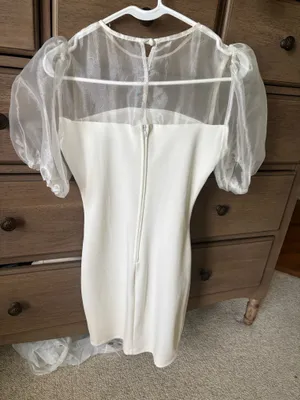 White Dress Size 2 thumbnail 4