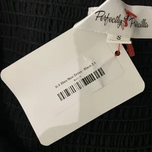 Perfectly Priscilla Maxi Dress Small‎ Black Hi Low NWT Formal Evening thumbnail 7