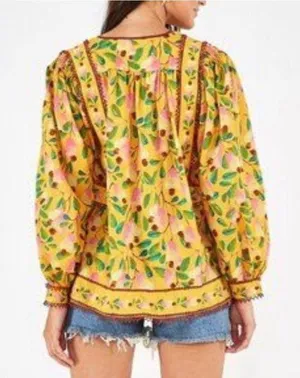Farm Rio Cashew Blouse S thumbnail 2