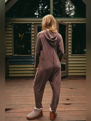 Free people Hot Shot Long-Sleeve jumpsuit thumbnail 2