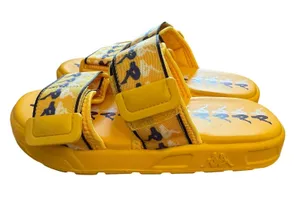 NEW! $75 Kappa 222 Banda Aster 3 in Yellow-Violet-White Slide Sandals‎ EU36 thumbnail 1