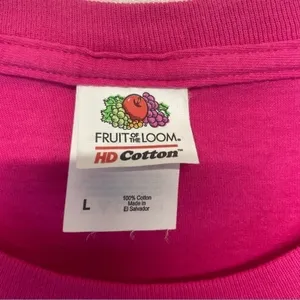 “My Chicks Need Me” Graphic Tee Large Fruit of the Loom Girlie Girl Originals thumbnail 5