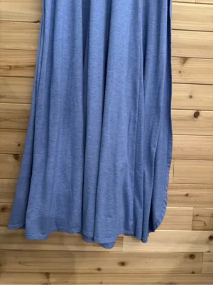 Halara XL U Neck Flowy Maxi Casual Tank Dress Stretchy Slit Beach Athleisure thumbnail 7