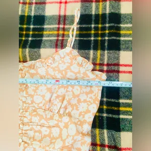 Lulus Timeless Touch Peach Floral Print A-Line Midi Dress Size Small thumbnail 12